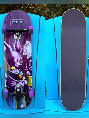 Primitive X Dragon Ball Super - Wade Desarmo Destroyer Complete Skateboard 8.38"